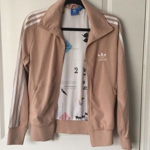 Blush Adidas jacket